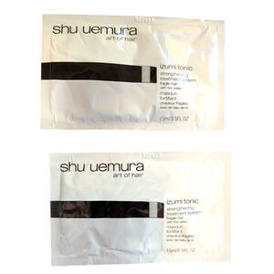 2x Shu Uemura Izumi Tonic Strengthening Masque with Rice Water 15ml/0.5floz Each